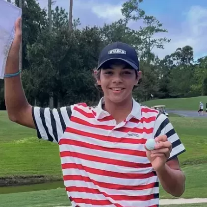 Charlie Woods Achieves Hole-in-One at Junior Players Championship